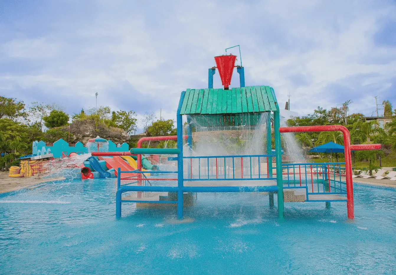 Tiny Tots Island kids pool and slides Wild Waters Kenya
